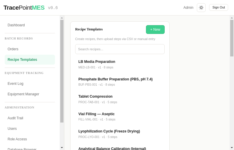Recipe Builder